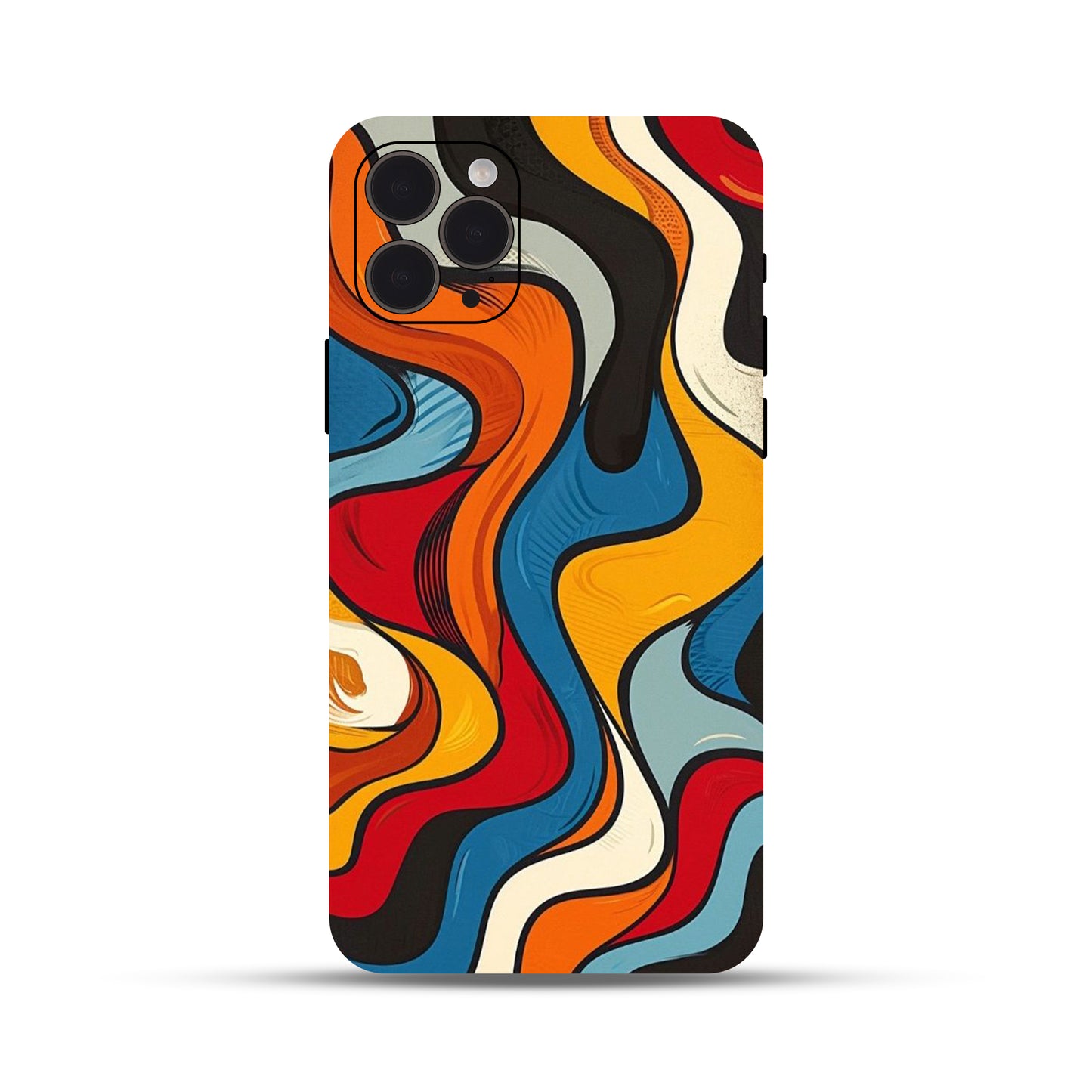 Lava Wave Abstract Wrap