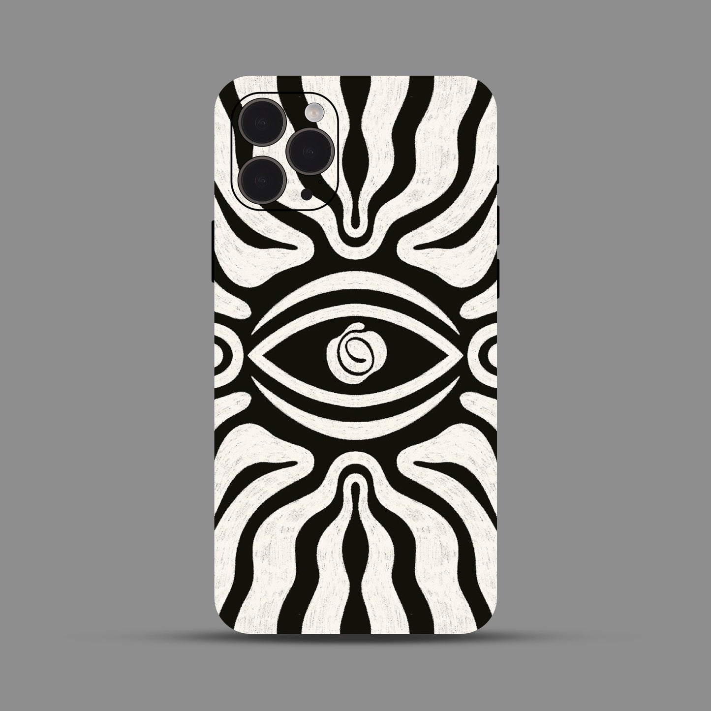 Monochrome Eye Abstract Wrap