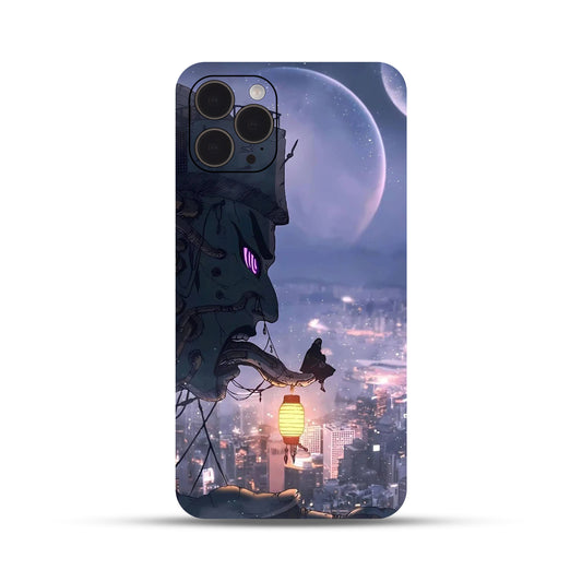 Japanese Oni Mask Vinyl Wrap