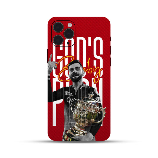 Virat Kohli IPL Cup Vinyl Wrap