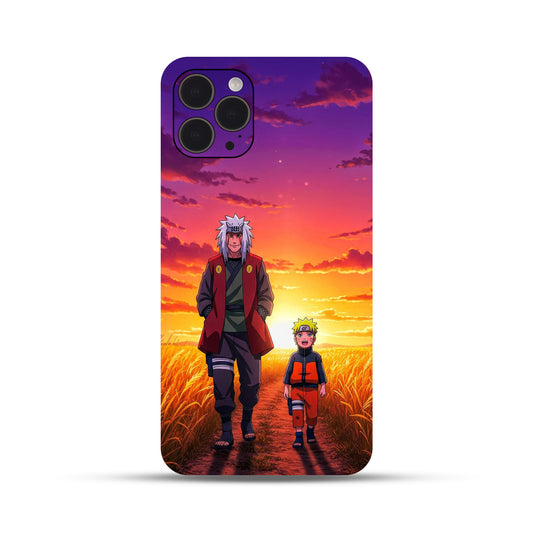 Jiraiya & Naruto Sunset Vinyl Wrap